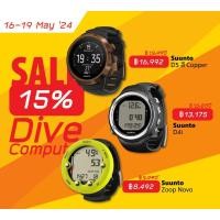 ราคา TDEX2024-(Limited Order)-Suunto D4i Dive Computer without USB cable (10705290387)