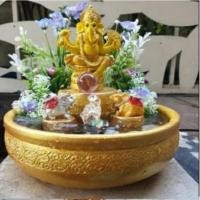 ราคา ชุดพระพิฆเนศปางเศรษฐีนั่งบัลลังก์สีทอง ชุดน้ำพุฮวงจุ้ย (6661473998)
