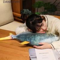 ราคา ดานิโล19ย จําลองปลาทะเลของเล่นตุ๊กตา, หน้า ผ้าฝ้ายยัดไส้ปลาทะเลยัดตุ๊กตา,สร้างสรรค์นุ่มซาซูรี่ปลาแซลมอนปลานอนหมอนตุ๊กตาเด็กของขวัญ (48805939635)