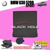 ราคา BMW G30 520D SPORT 2017-2022 ชุดที่เก็บสัมภาระท้ายรถ พรมรถยนต์เข้ารูป2ชั้นแบบรูรังผึ้ง Blackhole (2276171279)