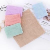 ราคา XSJ-02【ขนาด 25x25 ซม.】ผ้าเอนกประสงค์ ผ้าเช็ดโต๊ะผืนเล็ก ซึมซับน้ำได้ดี (43767579517)