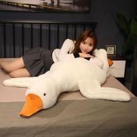 ราคา น่ารักหมอนห่านขาวใหญ่ของเล่นตุ๊กตานอนตุ๊กตาใหญ่สาวเด็กเตียงนอนขาตุ๊กตา (27355351487)