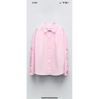 ราคา [Zara auth] เสื้อเชิ้ตสีชมพูมีโบว์ ไซส์ 11/12y (42958830153)