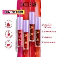 ราคา [SET Lip Tint 4 เฉดสี] DAZZLE ME Ink-Licious Lip Tint ลิปทิ้นท์เนื้อน้ำ พิกเมนต์แน่นสวยฉ่ำ (21453772669)