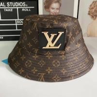 ราคา หมวกLV Bucketงานหนังพร้อมโลโก้LV (9230679590)
