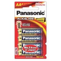 ราคา {ถูกกว่าเซเว่น}ถ่านอัลคาไลน์ พานาโซนิค Panasonic Alkaline ถ่านก้อน (AA/AAA) 1.5V. แพ็ค 4/8 ก้อน (19765926774)