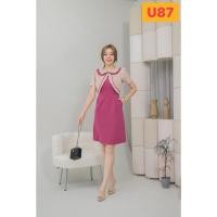 ราคา เดรสใส่ทำงานงานป้ายnuchy (26267959847)