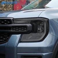 ราคา NASTA 2 ชิ้นไฟหน้ารถป้องกันฟิล์มโปร่งใสสีดํา TPU สติกเกอร์สําหรับ Ford Ranger 2023 2024 T9 Wildtrak Raptor อุปกรณ์เสริม (41610665800)