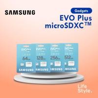 ราคา การ์ดหน่วยความจํา microSDXC ของ Samsung EVO Plus (64GB/128GB/256GB/512GB) (55654193100)