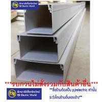 ราคา **มีขายส่ง❗❗**ออเดอร์ละ 2 เมตร** ตัดเส้นละ 1 เมตร ยี่ห้อ PRI/NANO รางเก็บสายไฟ รางร้อยสายไฟ รางวายเวย์ รางพลาสติก สีขาว (4449932297)