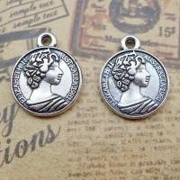 ราคา ลูกปัดเหรียญเอลิซาเบธโบราณ สร้อยคอสร้อยข้อมืออุปกรณ์เสริมทําเองที่นิยมย้อนยุคเหรียญทองแดงจี้หัวความงาม (47800825039)