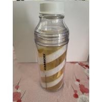 ราคา starbucks ขวดน้ำ ลายเกลียว สีขาวสลับทอง (3278135679)
