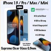 ราคา กระจกนิรภัย iPhone 13 Pro Max Mini AmazingThing Supreme Crystal Clear Screen Guard Protector Anti-Scratch Original ใหม่ (50704181280)