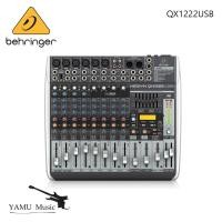 ราคา Behringer XENYX QX1222USB Premium 16-Input 2/2-Bus Mixer พร้อม XENYX Mic ปรีแอมป์และคอมเพรสเซอร์, โปรเซสเซอร์ Klark Teknik Multi-FX, ตัวเลือกไร้สายและอินเทอร์เฟซ USB/เสียง (54855838336)