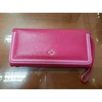 ราคา ขายกระเป๋าสตางค์ใบยาวสีชมพูบานเย็นMarwellแท้ มือสอง (6054885342)