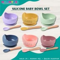 ราคา SILICONE BABY BOW SET WITH SPOON / SUCTION BOWL (44752634056)