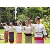 ราคา ผ้าซิ่นกาสะลอง ผ้าถุงผ้าฝ้าย เย็บบ่วงสำเร็จ ต่อหัวขาว แบบเชือกผูกเอว (18556838515)