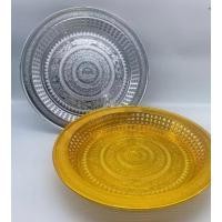 ราคา [ลด10%]ถาดกลมรัตนโกสินทร์ 32 ซม. สีทอง 20ใบ (28012404723)