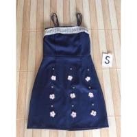 ราคา ชุดเดรสสายเดี่ยวสีกรม (15738061520)