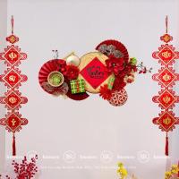 ราคา LUXURY VIP25 3-PIECE ชุดพัดลมดอกไม้สําหรับ TET DECORTATION - ไม้แขวนเสื้อติดผนัง NTXVIP01 (47154699319)