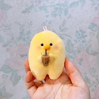 ราคา พวงกุญแจ ตุ๊กตา นก ลูกเจี๊ยบ ลูกไก่ ดูดชานม น่ารัก (27401952239)