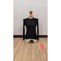ราคา [มือสอง] เสื้อไหมพรมคอเต่าสีดำ (28451682005)