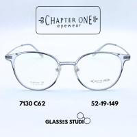 ราคา กรอบแว่น Chapter One 7130 (สีเทาใส) 52-19-149 (24796518582)