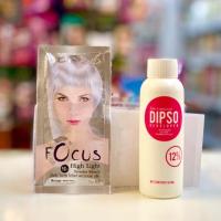 ราคา ผงฟอกสีผม Dipso focus สีขาวมุก 15 กรัม กัดสีผม (1776538387)