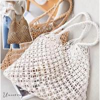 ราคา Unicrony • Bag sapa | พร้อมส่ง กระเป๋าสานถักใบใหญ่ จุของได้เยอะมาก พร็อพไปทะเล กระเป๋าถัก summer beach (25419736895)