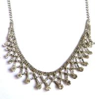 ราคา สร้อยเพชร เพชรระย้า สร้อยแฟชั่น สร้อยหรูหรา diamond necklace (43017881610)