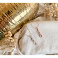 ราคา Risara Infinity Necklace สร้อยคออินฟินิตี้ เครื่องประดับ อินฟินิตี้ ของขวัญ สร้อยคอมินิมอล เซตเครื่องประดับ (20472841195)