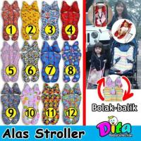 ราคา GOJEK AVAILABLE Universal Baby Stroller Mat Baby Car Seat Stroller Pad Dita Stroller Mat motif เสื่อรถเข็นเด็ก คาร์ซีท แผ่นรองรถเข็น bouncer Mat (28865221153)