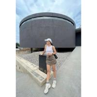 ราคา กระโปรงกางเกงผ้าร่มมีซับในสีเขียว (25495439071)