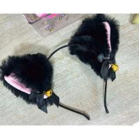 ราคา ที่คาดผมหูแมวมีกระดิ่งสีดำ (24918975073)