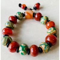ราคา กำไลหินธิเบตสร้อยข้อมือนำโชค #05 (6152449233)