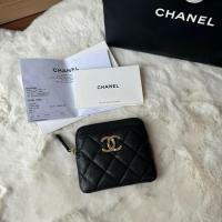 ราคา Like new ‼️ Chanel zipped coin purse microchip ปี2022 สีดำ อะไหล่ทอง สภาพสวย รุ่นนี้น่ารักมากใบสั้นน้า ด้านใน (27950256284)