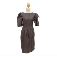 ราคา Monacoco MN167 ชุดราตรี ชุดเดรส ชุดออกงาน ชุดเดรสผ้าไหมกระโปรงดำ (23362240800)