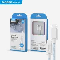 ราคา FOOME Data Cable Type-C To Type-C Output 65W FD105-C ORIGINAL FOOMEE (28740368052)
