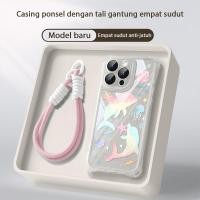 ราคา น่ารัก Dolphin Dazzle เคสกันกระแทก Samsung A06 4G 5G Galaxy A56 5G A16 A36 A13 A15 A14 A55 A53 A04S A05S A52 A52S 5G Sjgs ล่าสุด Antishock สายคล้อง (57155055266)