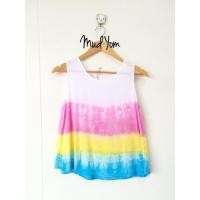 ราคา เสื้อแขนกุดมัดย้อมพาสเทล (475677043)