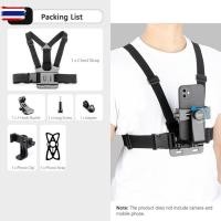 ราคา Shoulder Chest Strap Mount Harness Belt For GoPro จัดส่งตลอด 24 ชั่วโมง Camera GoPro Hero Chest Mount Strap สายคาดอกพร้อ (45901032290)