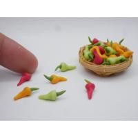 ราคา พริกหยวกจิ๋ว (ราคา/ชิ้น) ขนาด 1 ซม. สีแดง พริกหยวก ผักจิ๋ว ผัก ของจิ๋ว ของตกแต่ง (13246811643)