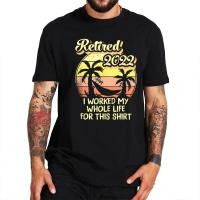 ราคา แฟชั่น [S-5XL] เสื้อยืดแขนสั้น ผ้าฝ้าย พิมพ์ลายกราฟฟิค Retired สไตล์วินเทจ คุณภาพสูง แฟชั่นฤดูร้อน สําหรับผู้ชาย 2022 (23744392551)