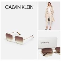 ราคา แว่นกันแดด Calvin Klein รุ่น CK20135s แว่นกันแดดผู้หญิง ขนาด 58-17 145 mm. สีชา ใส่สบายตา น้ำหนักเบา (53905312854)