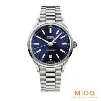 ราคา Mido รุ่น MULTIFORT PATRIMONY POWERWIND นาฬิกาสำหรับผู้ชาย รหัสรุ่น M040.407.11.041.00 สีน้ำเงิน (29603888849)