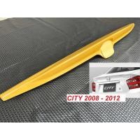 ราคา สปอยเลอร์หลัง Honda City 2008 2010 2012 ทรงแนบ งานฉีด ยังไม่ทำสี พร้อมส่ง (24634836614)