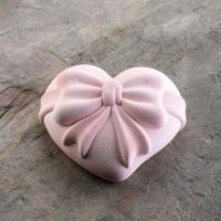 ราคา 20ซม อารมณ์พีชวันวาเลนไทน์หัวใจรักมูสเค้กแม่พิมพ์เดียวโบว์หัวใจรักแม่พิมพ์ซิลิโคน (42927968072)