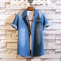 ราคา เคมีจา เสื้อยีนส์แขนสั้นผู้ชาย / เสื้อยีนส์ผู้ชาย / เสื้อยีนส์มาร์ค / เสื้อยีนส์ผู้ชาย (42058045555)