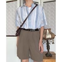 ราคา เสื้อเชิ้ตวินเทจ Manhattan Blue Stripe (43102220854)