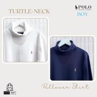 ราคา [New_ของแท้%_พร้อมส่ง]_Polo Ralph Lauren-BOY-เสื้อยืดคอเต่าแขนยาว ปักม้าการ์ตูน ไม่บุสำลี BoySize (26027384968)